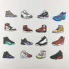 Basketball Sneaker Sticker Pack