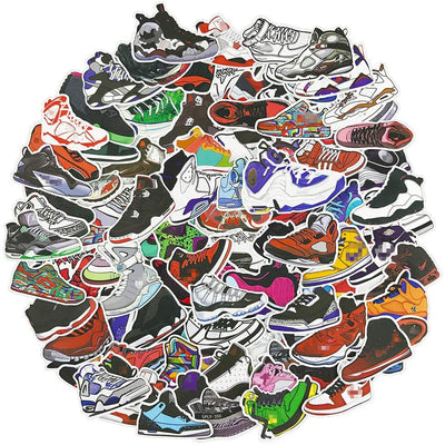 Basketball Sneaker Sticker Pack